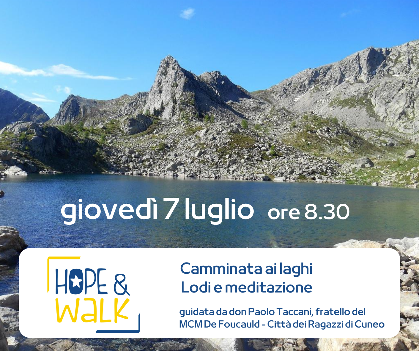 Camminata Ai Laghi Lodi E Meditazione Santuario Sant Anna Di Vinadio